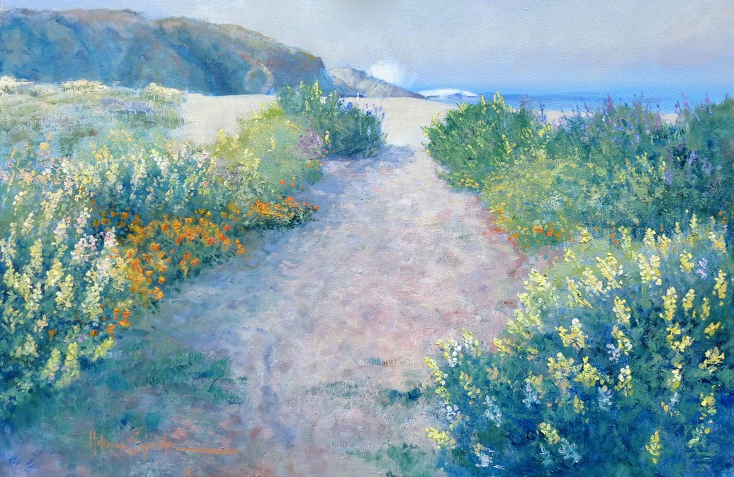 CarmelBeachLupines-20x30_2750