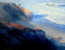First Light Comes to Moonstone Beach
