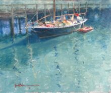 Morro Bay Sail Boat 20x24