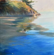 Quiet Morning Reflected oil on canvas 30x30