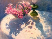 Summer Lilies and Old Rosess 24x30