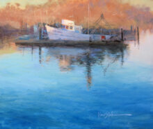 Tranquil Harbor 20x24 oil on canvas
